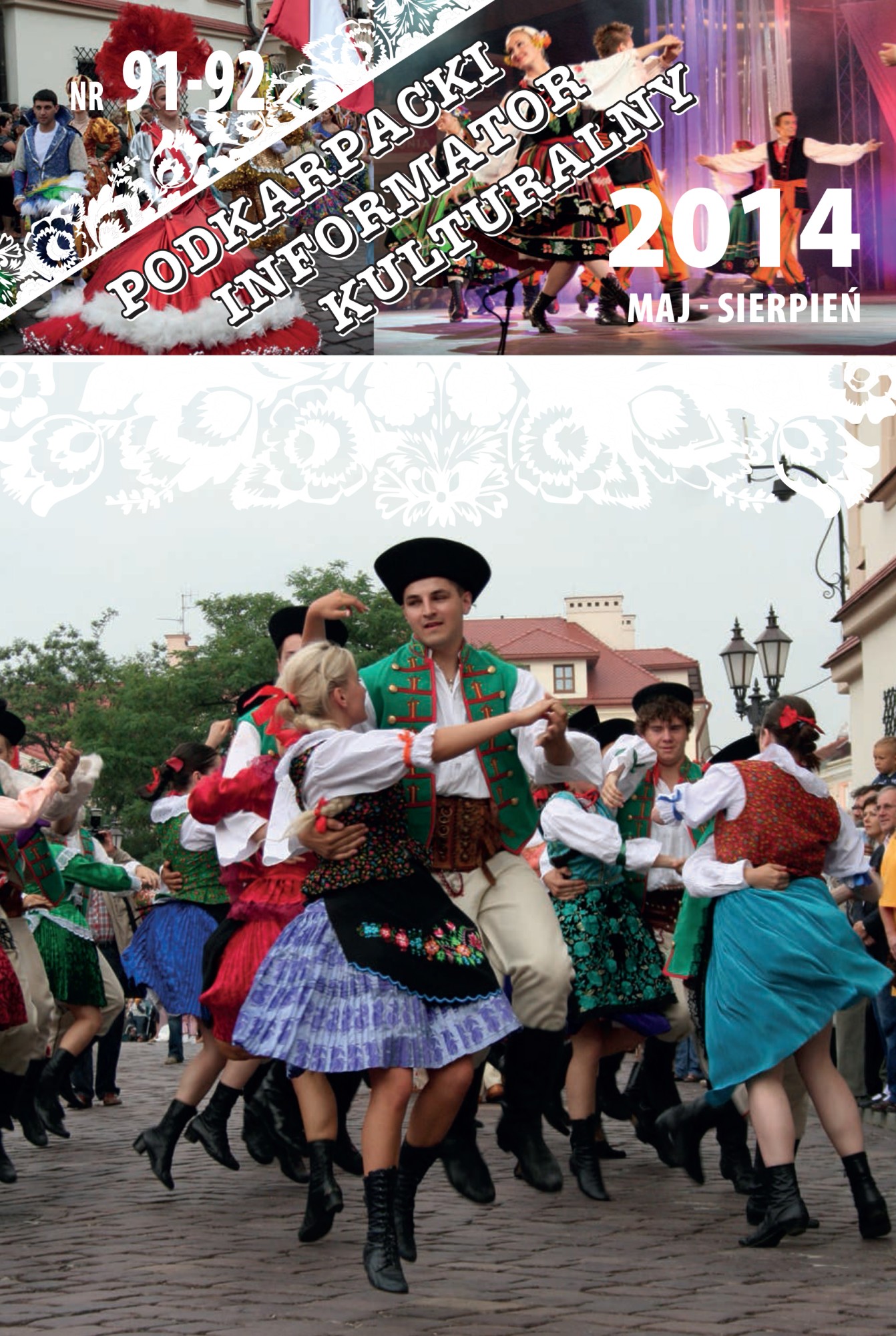 zdjęcie okładki czasopisma - Podkarpacki Informator Kulturalny. 2014, nr 91-92 (maj-sierpień)